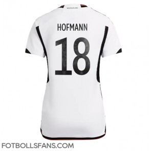 Tyskland Jonas Hofmann #18 Replika Hemmatröja Damer VM 2022 Kortärmad